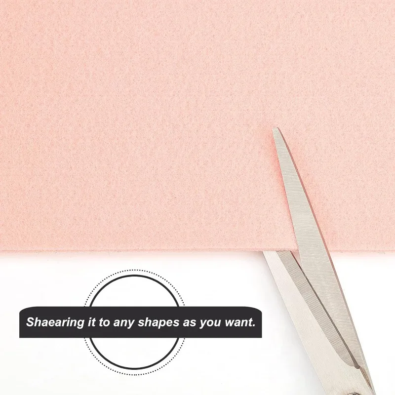 Нетканый фетр для поделок толщина 19 7 футов x 5 дюймов 3 мм