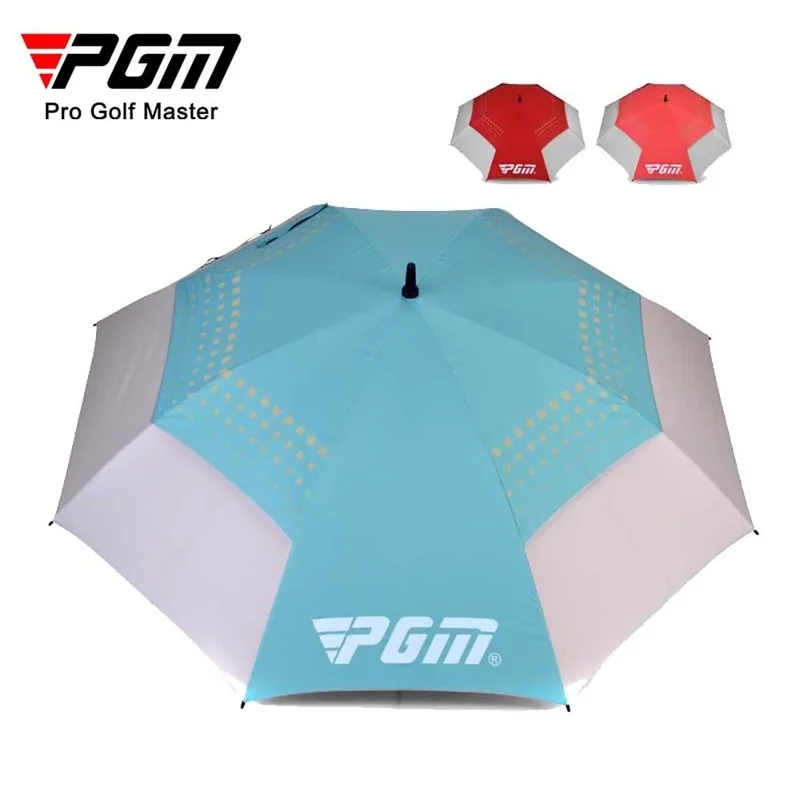 PGM Golf Automatic Umbrella Wind-proof Light Golf Umbrella Double Sunscreen Coating Golf Sunscreen Supplies for 1-2 People