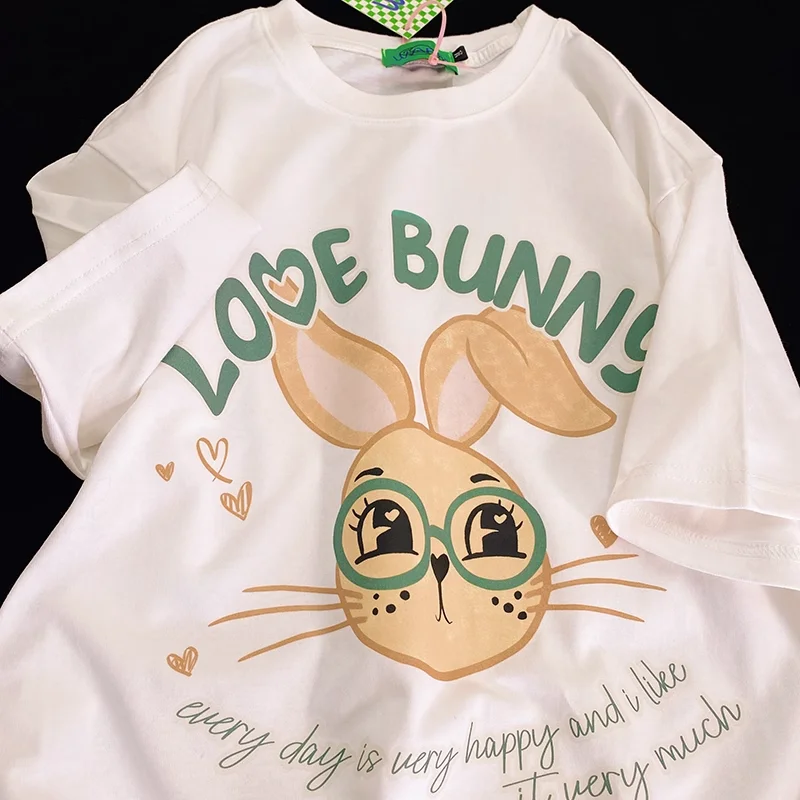 

Футболка женская с коротким рукавом, в стиле ретро