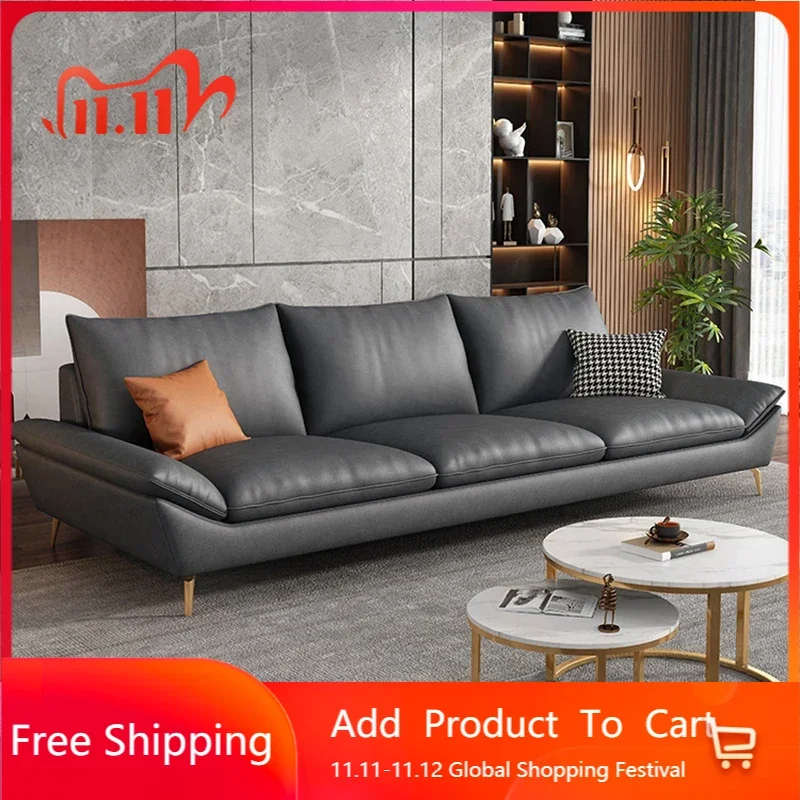 

Luxury Leather Living Room Sofa Modern Couch Lazy Office Reclining Couches Sofas Lounge Oturma Odası Kanepeleri Nordic Furniture