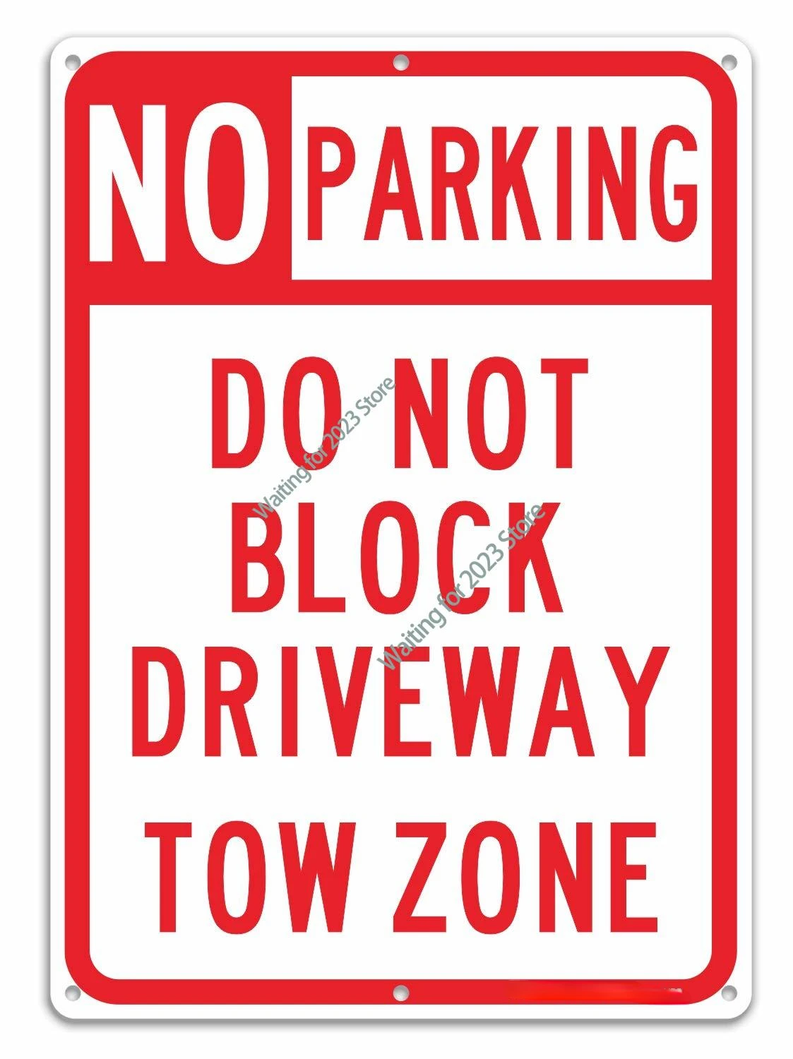 

Нет парковочных указателей-не блокировать дорожные знаки-зона буксировки-устойчивость к ржавчине-Водонепроницаемость-простая установка-д...