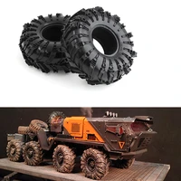 2 2 rubber tires wheel super large 14055mm for 110 rc rock buggy crawler car traxxas trx4 axial scx10 90046 capra rbx10