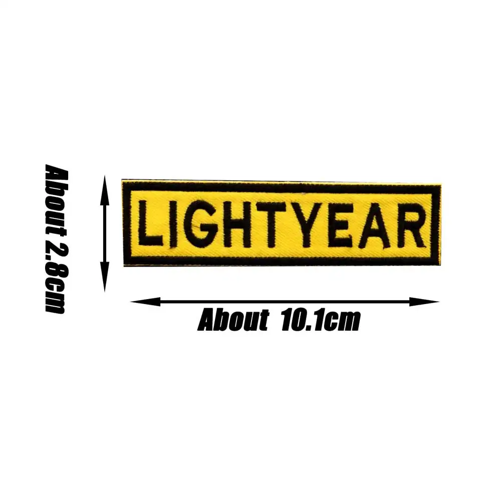 LIGHTYEAR space ranger to infinity and beyond вышитая нашивка на крючке и петле