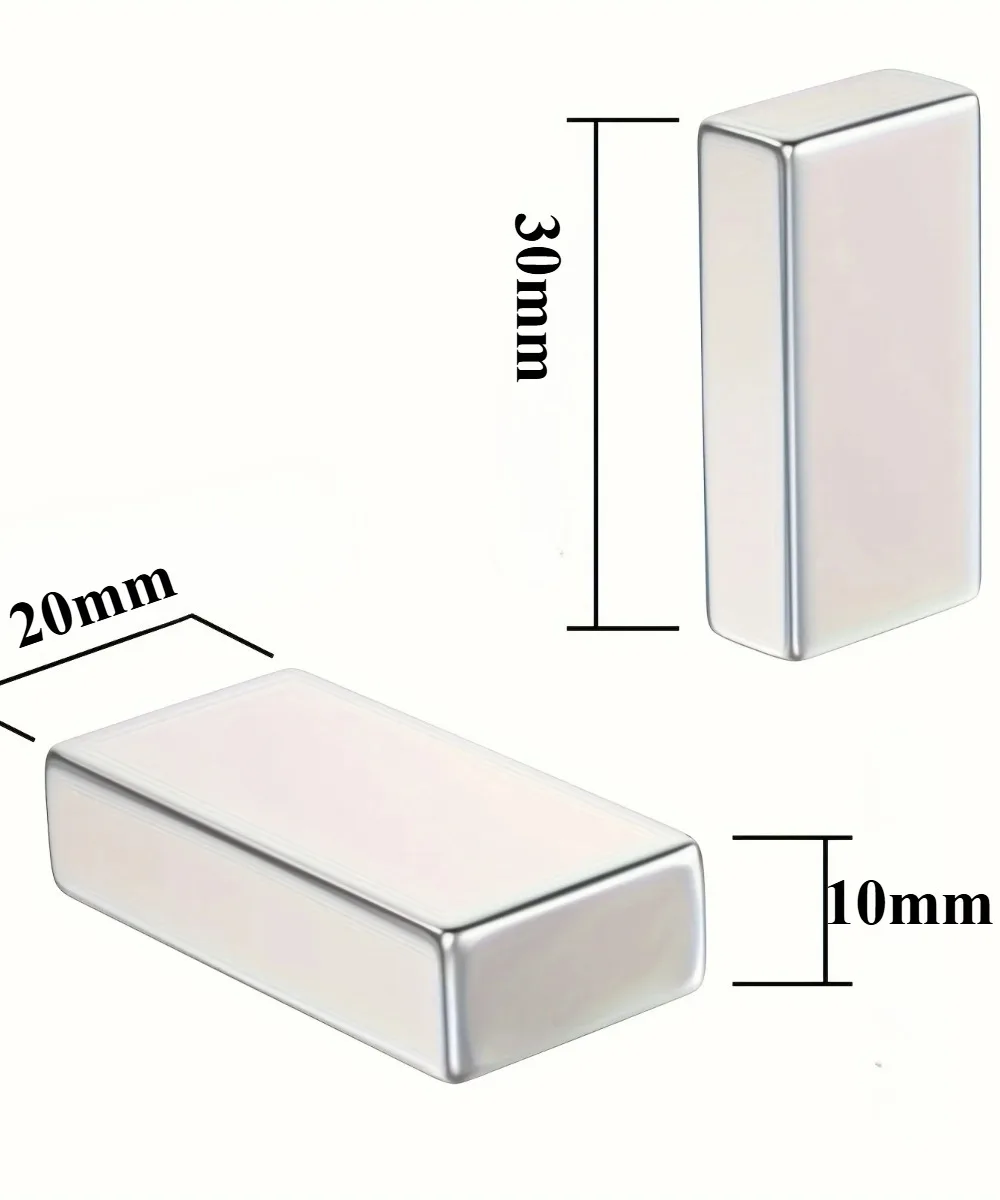 

Прямоугольные магниты 30x20x10 мм