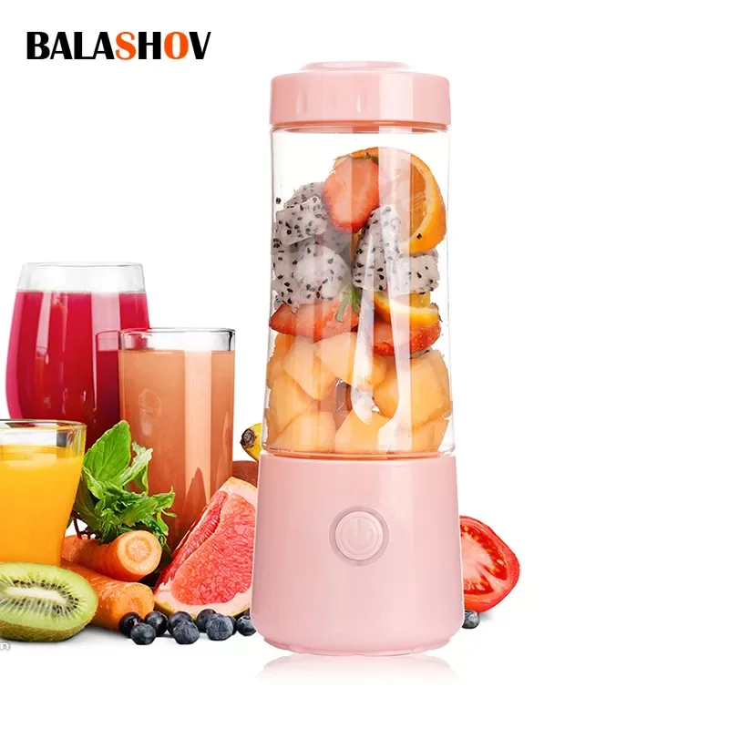 

NEW 2023 Mini Blender Juicers Portable Fresh Fruit Mixer Machine USB Juicer Powerful Food Processor CUP Smoothie Safety Juicer