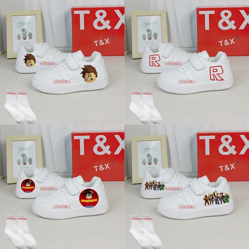 Roblox Game аниме повседневная спортивная обувь с мультяшным принтом периферийные