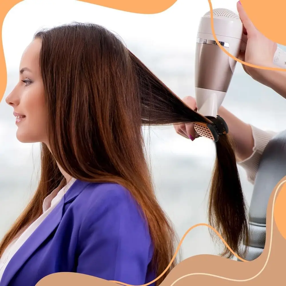 Антистатическая парикмахерская расческа портативная V-образная двойная щетка