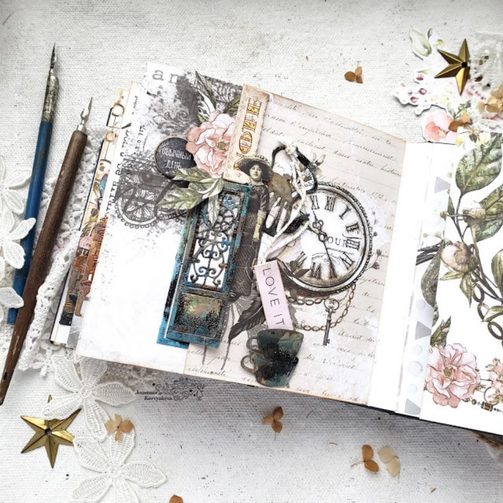 KeepArts металлические штампы с русской DIY Скрапбукинг фотоальбом декоративное