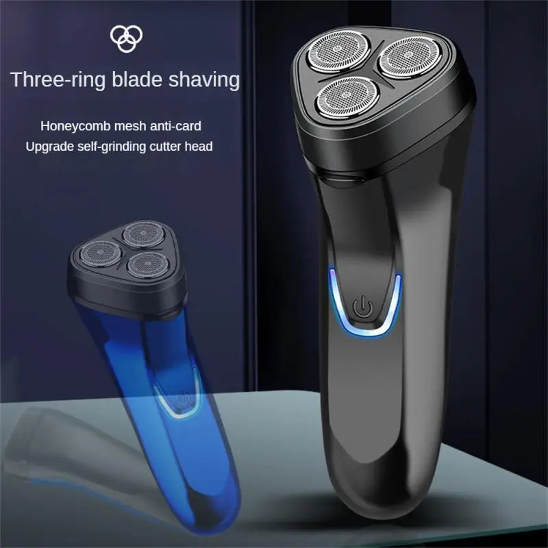 Camera Wifi Remote Monitoring Rechargeable Dual Blades Electric Razor Mini Camera Beard Trimmer