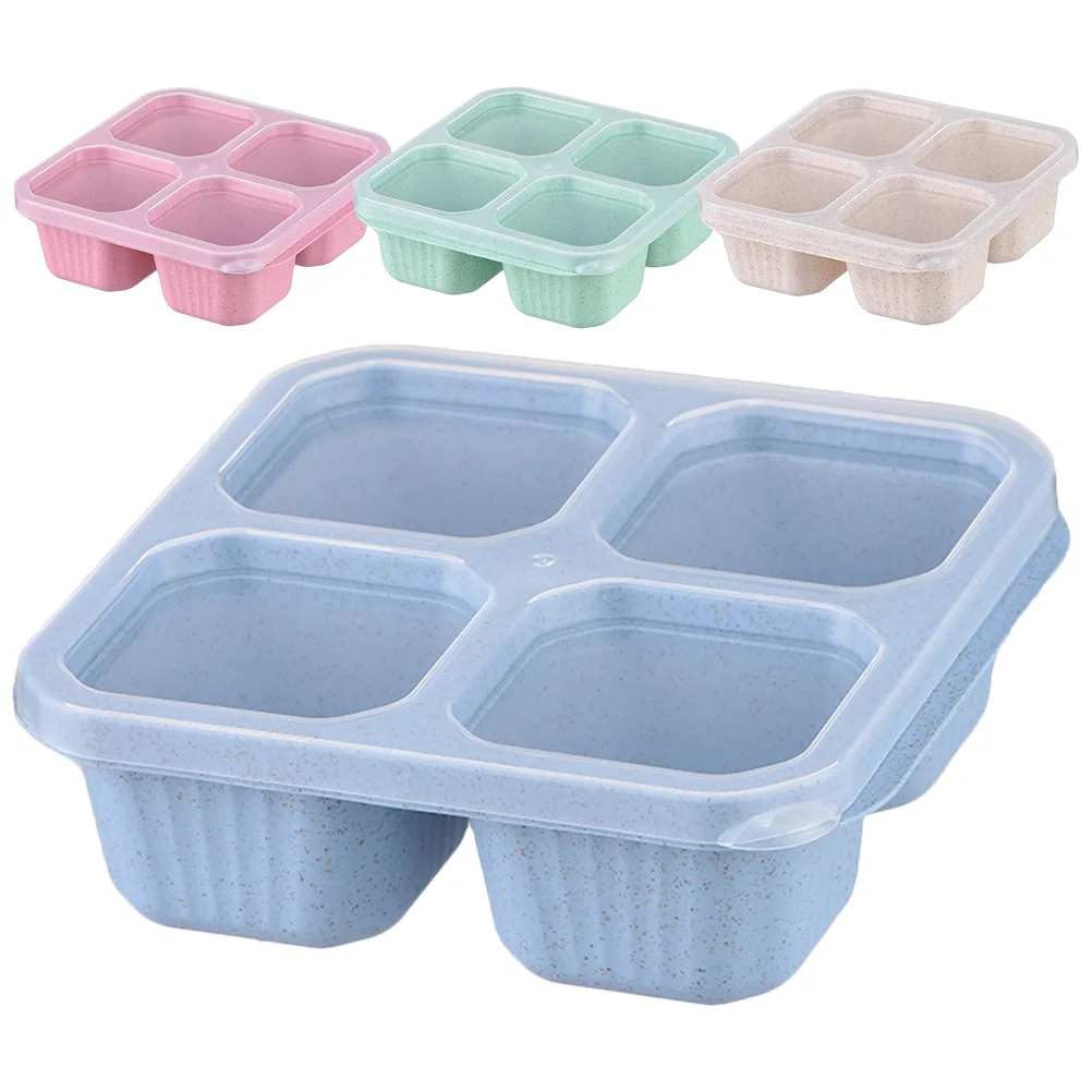 

Box Containers Lunch Container Meal Prep Snack Bento Compartment Microwave Compartments Fruit Snackle Boxes Adults Safe Food