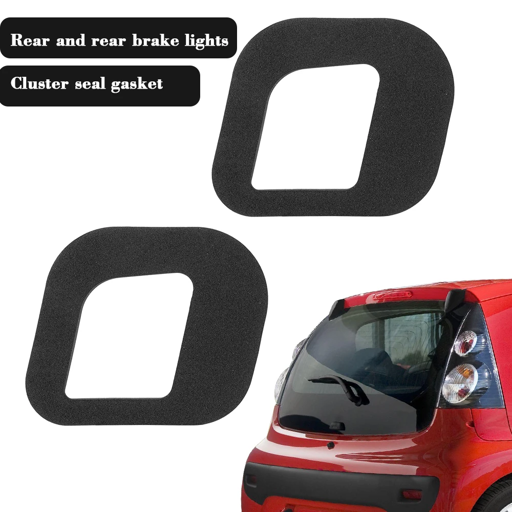 Фото Подходит для Citroen C1 Peugeot 107, задние фонари, 3-й высокий стоп-сигнал, обновленный комплект уплотнений, комплект уплотнений для фиксации утечек, автомобильные аксессуары №1