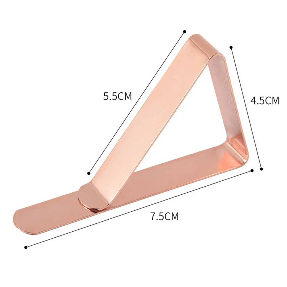 

6Pcs Tablecloth Clips Stainless Steel Table Clips Table Cloth Cover Clamps Holders For Outdoor Parties Weddings Table Cloth Clip