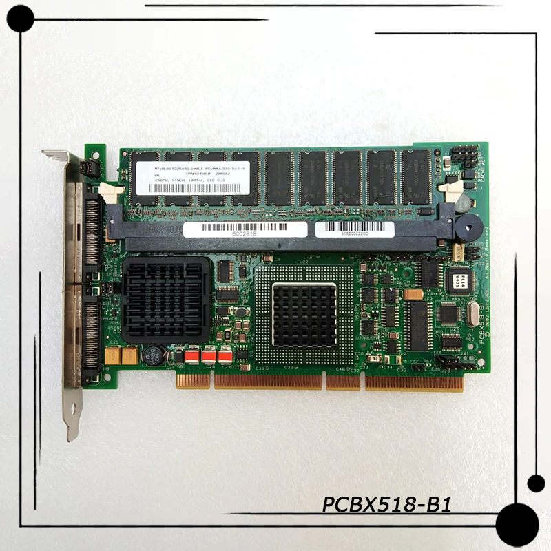 PCBX518-B1  LSI Logic Dual Channel SCSI Array Card 128M    