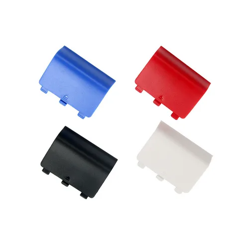 5 шт., крышка батарейного отсека, легкий портативный задний чехол для беспроводного контроллера XBOX One, крышка батарейного отсека, замена корпуса