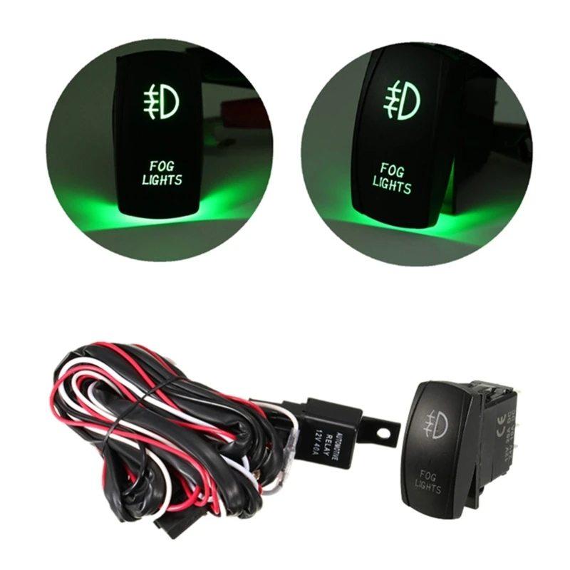 

12V 24V Car Boats Toggle Waterproof ON/OFF 5Pin Marine Push Button GTWS