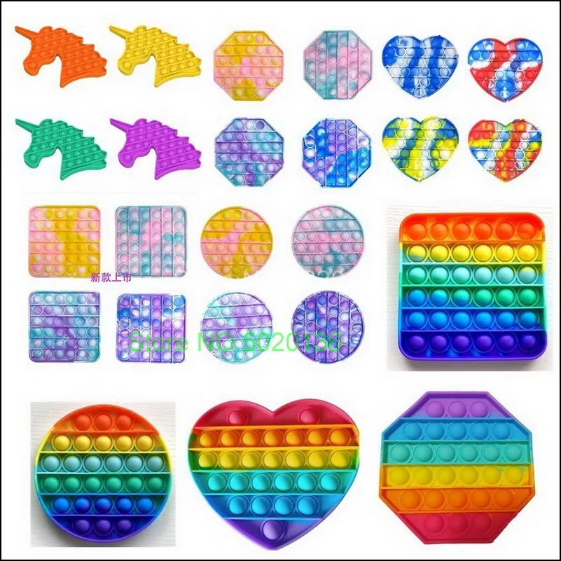 Игровая ручка для антистресса новинка квадратная антистрессовая пузырьковая