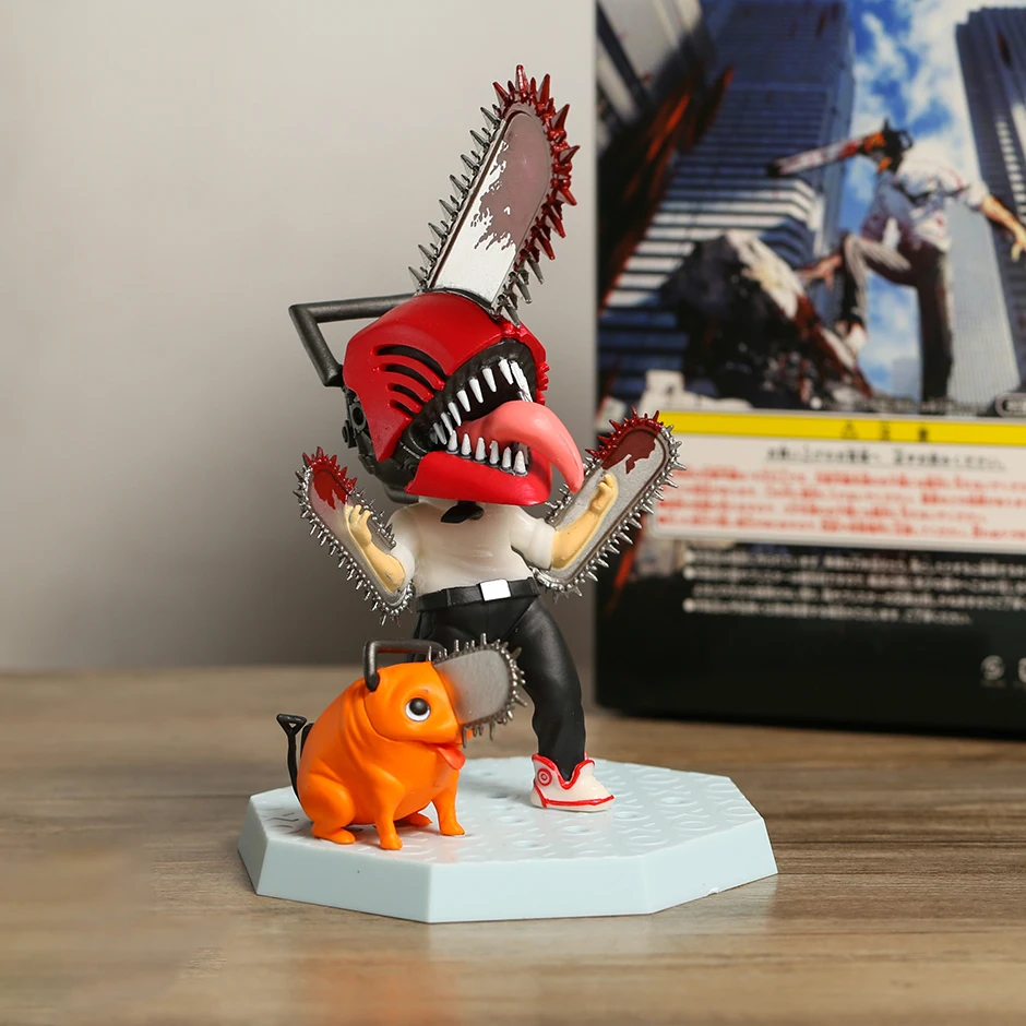 

Фигурка бензопилы Denji похита Q, коллекционная фигурка, модель, игрушка в подарок