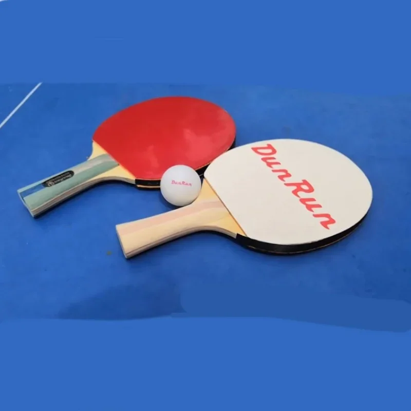 

DunRun Official Hot Selling Customized Professional Five Star Wooden Training Competition Table Tennis Racquet