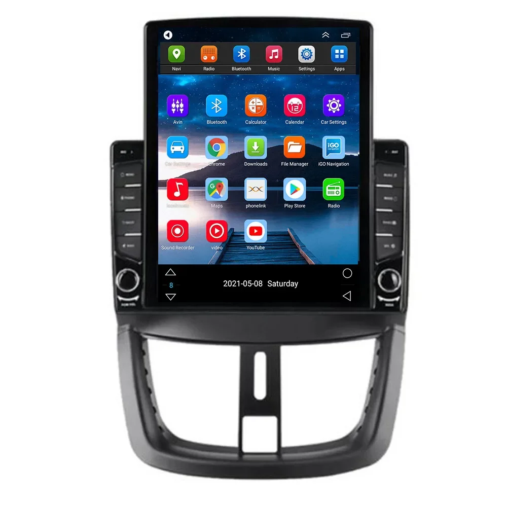 

Автомагнитола Tesla, Android 12, для Peugeot 207 207CC 2006 - 2035