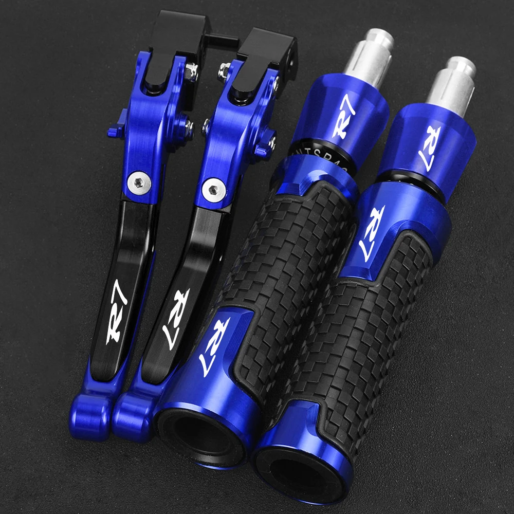 

For YAMAHA YZFR7 YZF R7 YZF-R7 2021 2022 2023 2024 YZF Motorcycle Accessories Brake Clutch Levers Handlebar Grip Ends Cap Plug