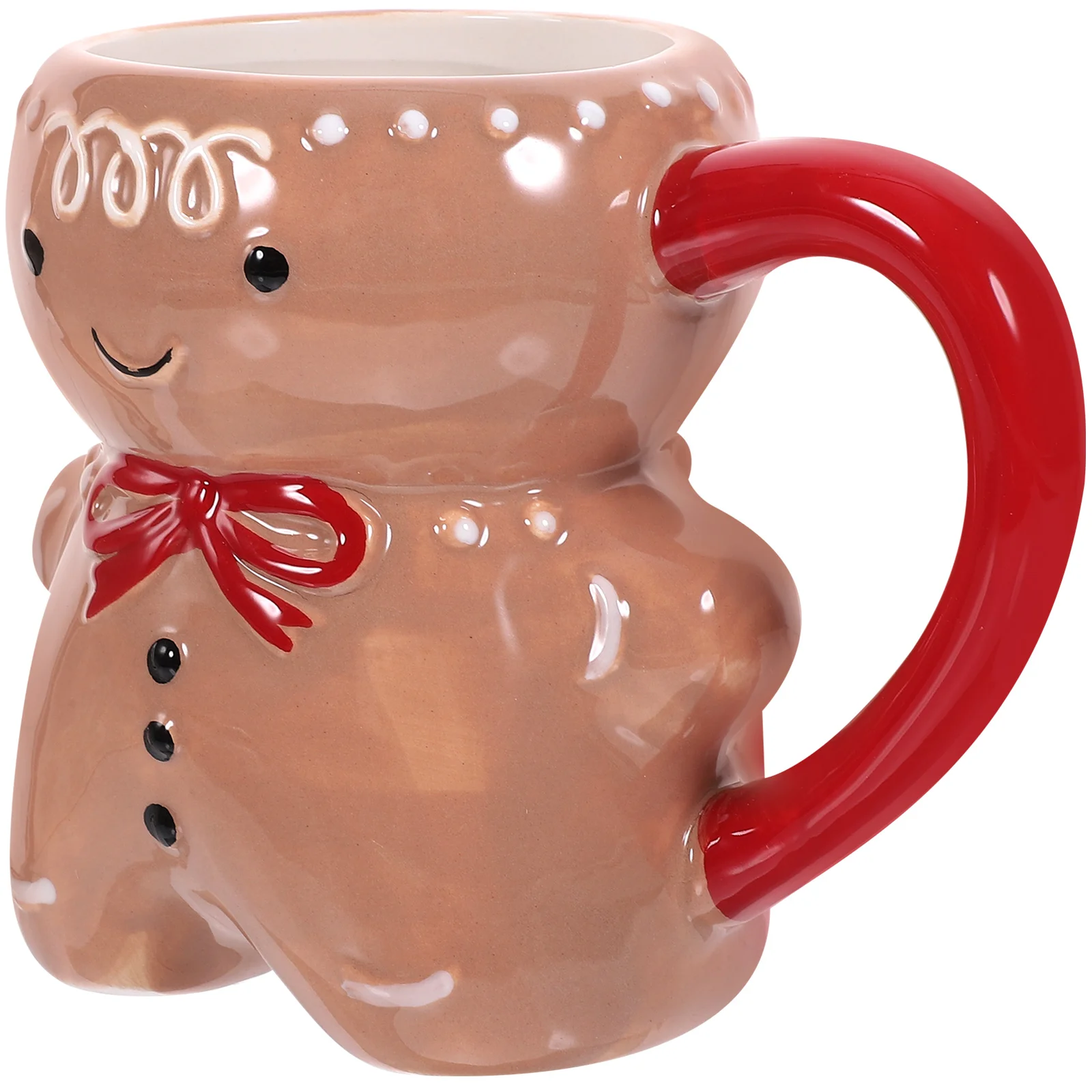 

Decorative Ceramic Mug Tableware Gingerbread Tea Cup Coffee Water Gift Lovely Breakfast