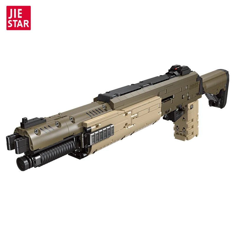 Строительный блок STF12 Shotgun с темой огнестрельного оружия, 92402, 1538 шт., головоломка, игра, оружие, орнамент Moc для взрослых, кирпичи, игрушки (art.: 3920c8133feb3) - 3920c8133feb3