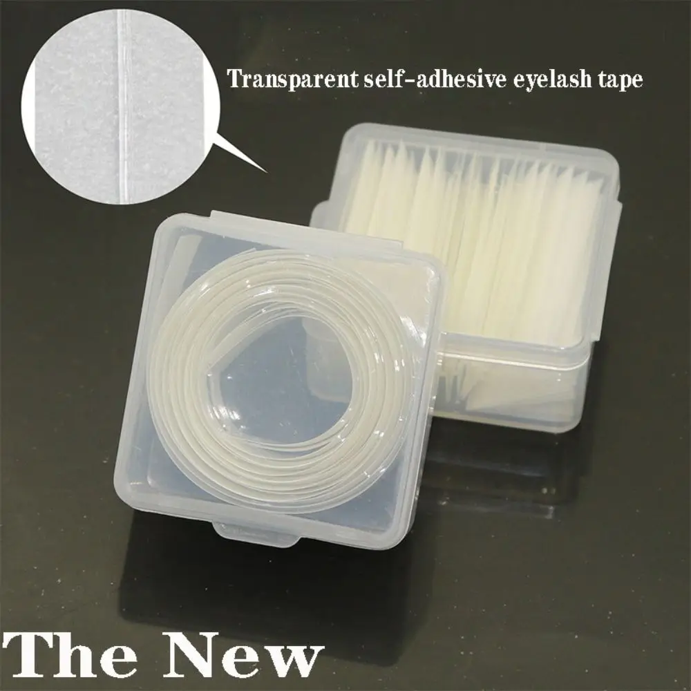 

Invisible Curl Natural Hypoallergenic Adhesive Tape Lashes Extension Tool Reusable Lash Strip False Eyelashes Strips