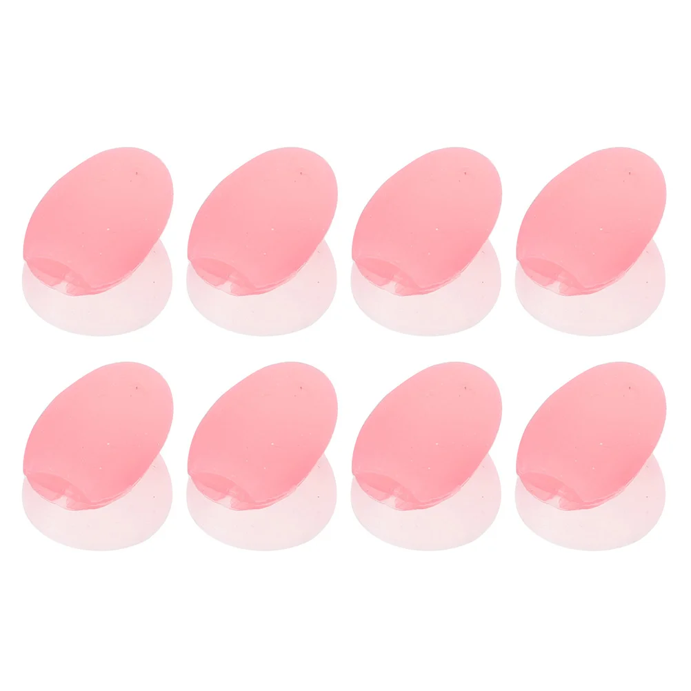 

8Pcs Lip Brush Dust Covers Lip Mask Brush Covers Silicone Lip Brush Protectors