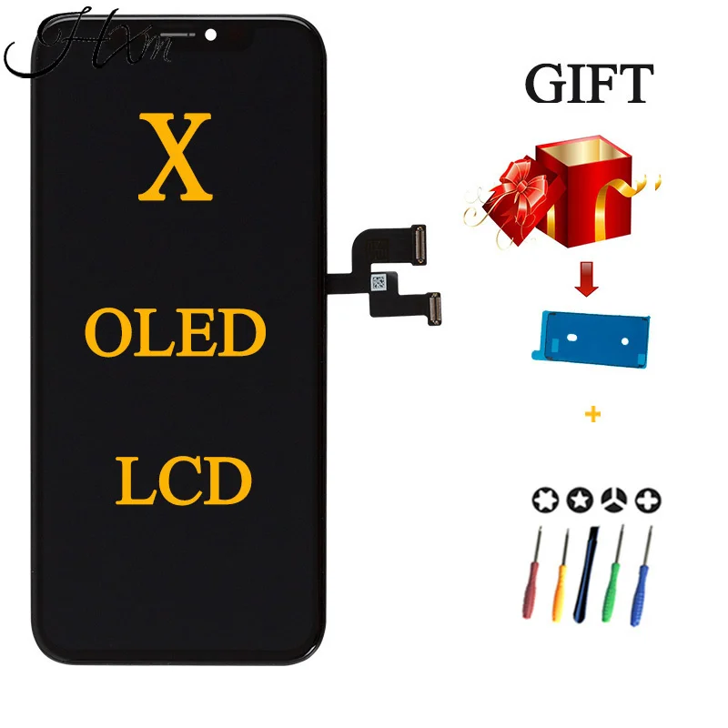 

Premium Quality OLED Lcd For iPhone X Display Wholesale Price No Dead Pixel For iPhone X XR XS Screen 100% Test Good 3D Touch