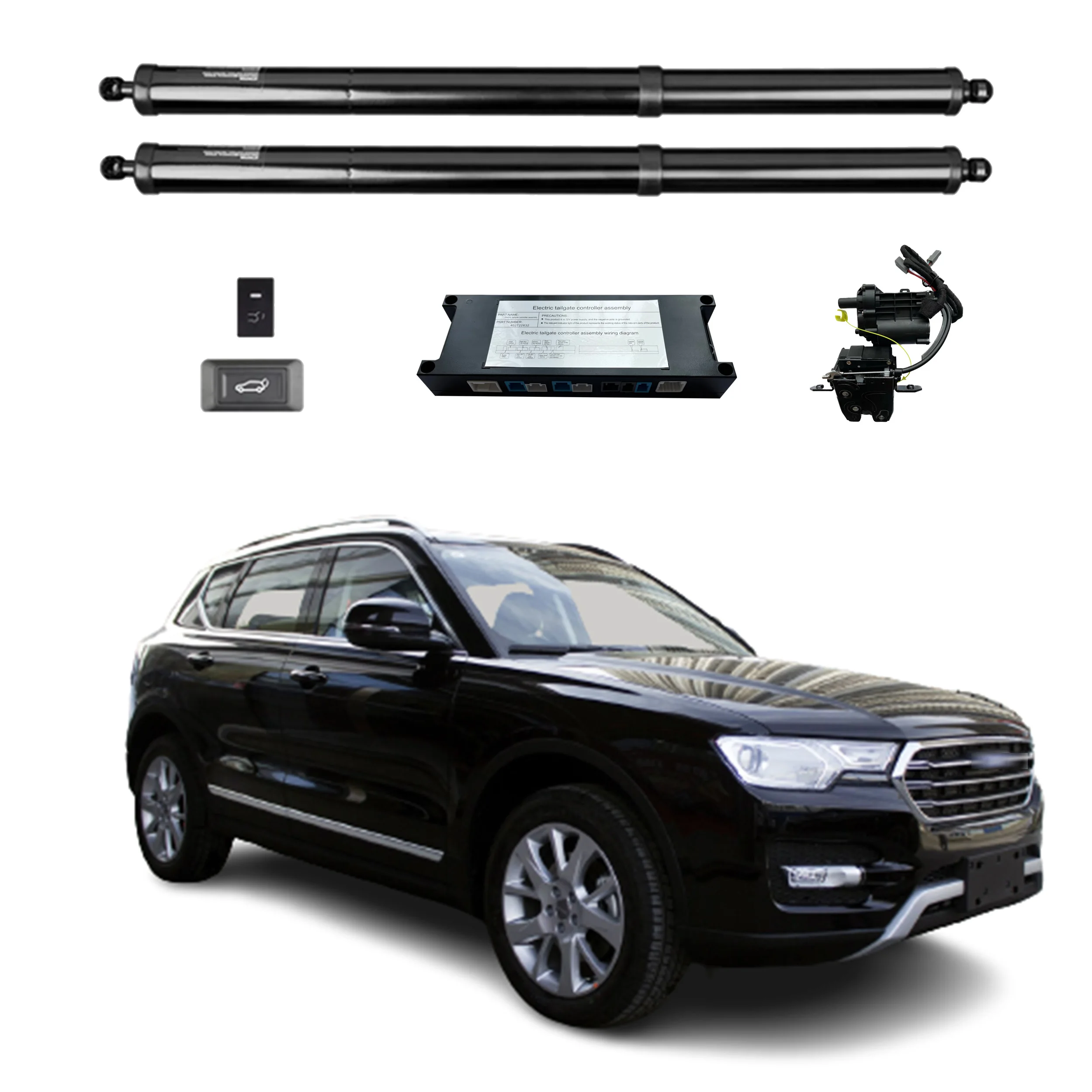 

For Haval H7 2016-2017 Blue Label and 2019 Black Label Electric Tailgate Power Liftgate Auto Trunk Hands Free Back Door Opener