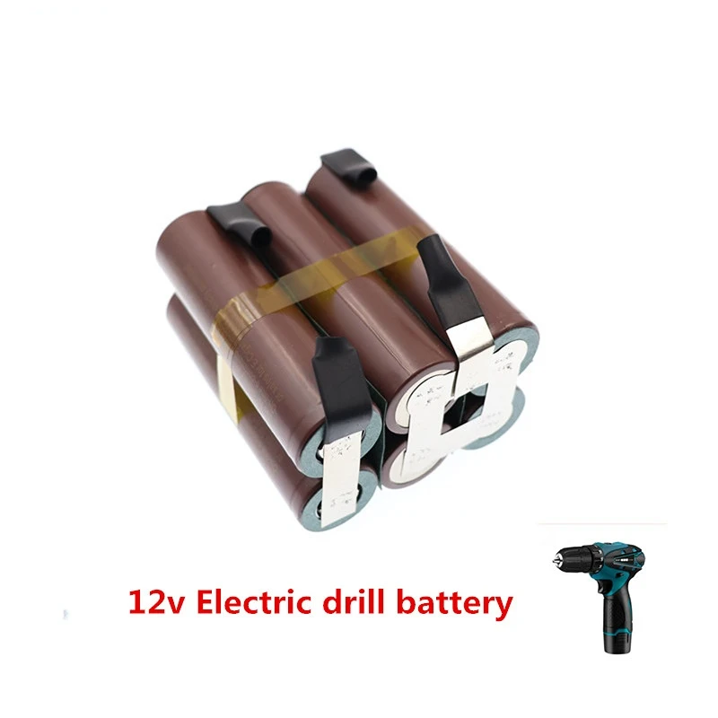 

12V 18650 Hg2 3000Mah 20Amps Voor 12.6V Schroevendraaier Batterij Lassen Solderen Strip 3S 3S2P 12.6V Batterij (Aanpassen)