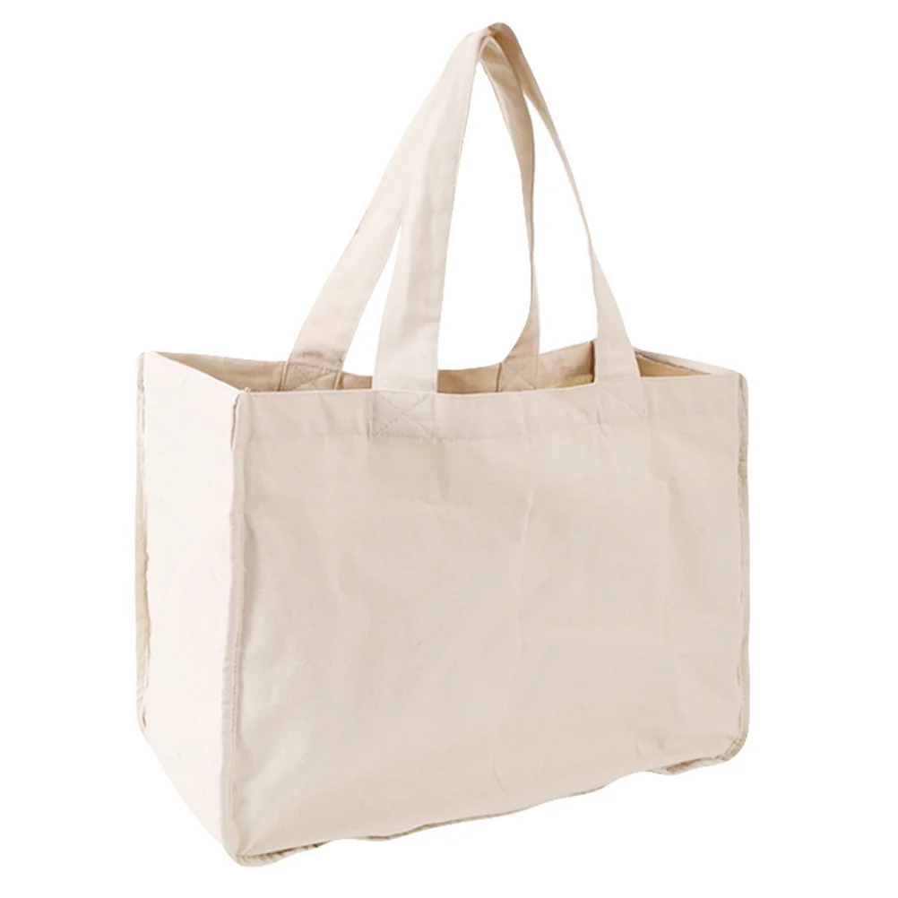 

1 шт. многоярусная продуктовая сумка, безопасная вместительная Холщовая Сумка, сумка для покупок для улицы