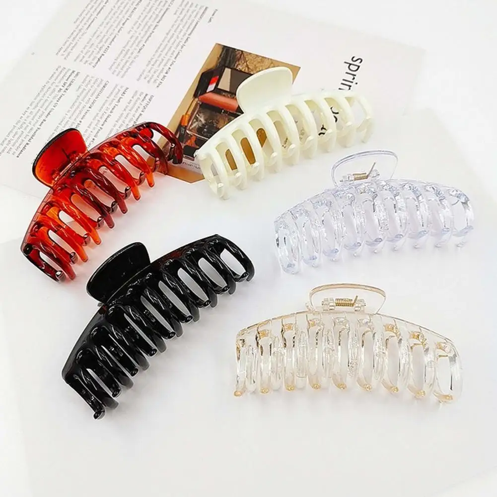 

Hair Claw Clips Anti Slip Strong Hold Hair Styling Accessories Thick Wavy Thin Hair Claw Clips for Women