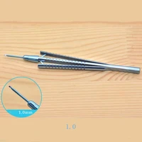 eye care microscopy instruments high quality stainless steel titanium alloy scleral bite cutter trabecular straight and current