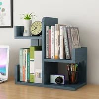 simple small bookshelf desktop office home storage rack table