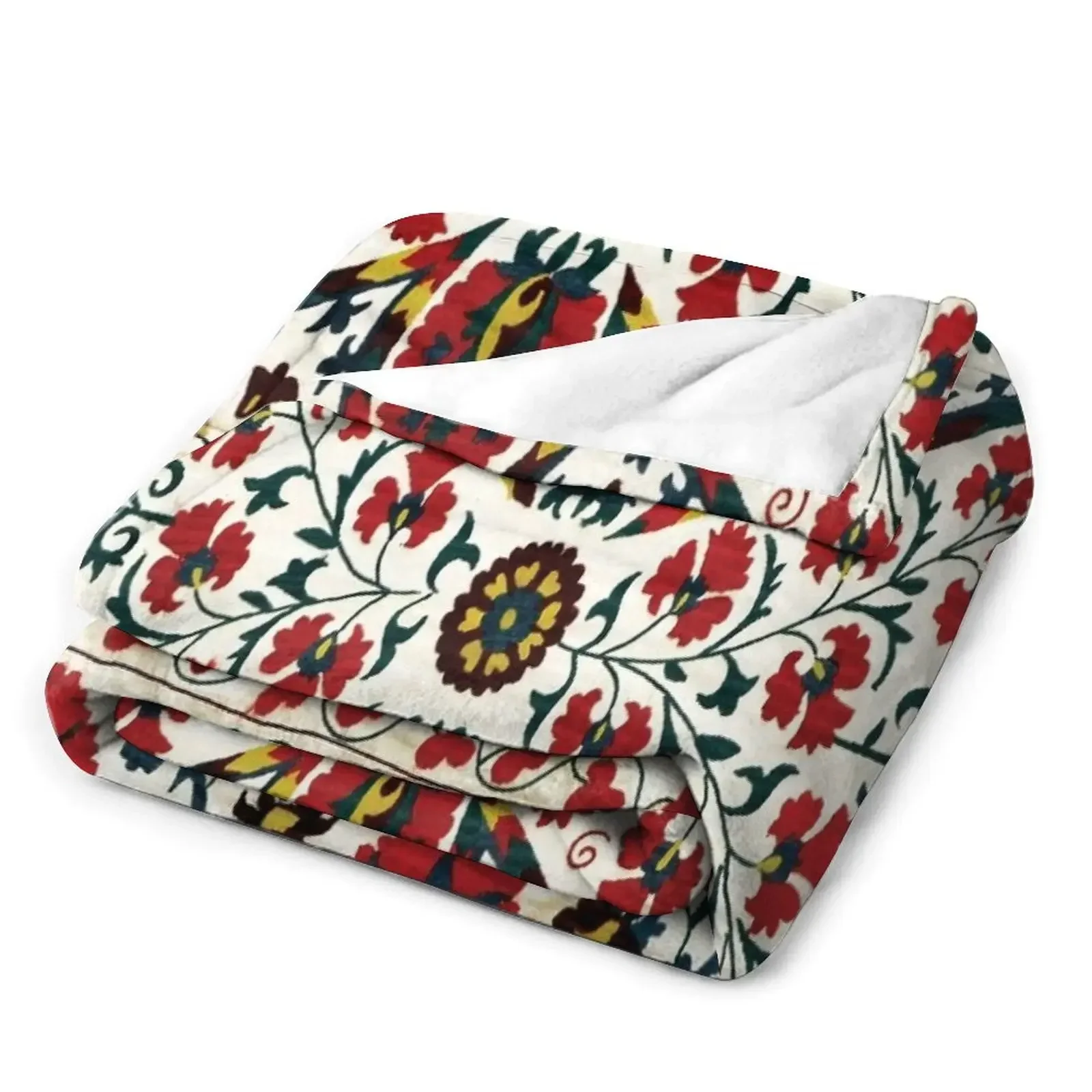 Винтажное богемное одеяло Suzani 23 тонкие одеяла для диванов