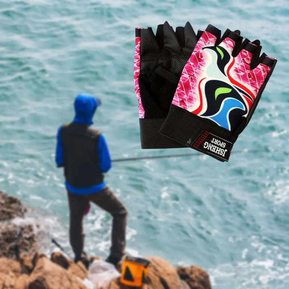 Перчатки для приманки 1 пара полезные регулируемые многофункциональные открытые