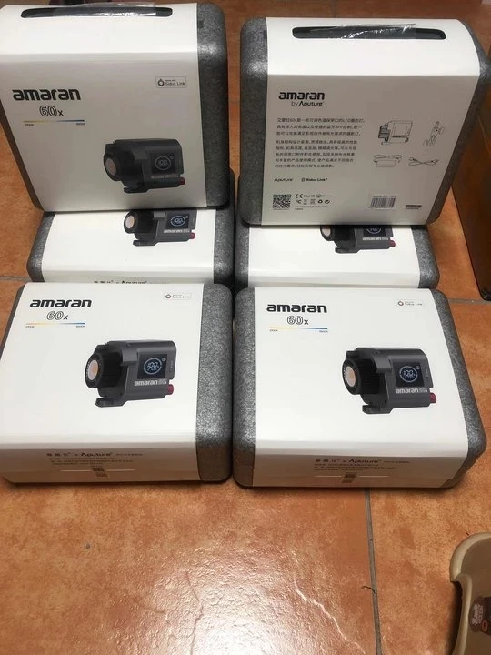 Aputure Amaran COB 60d 60x двухцветный светодиодный видео свет компактный 65 Вт 5600K CRI96 45000