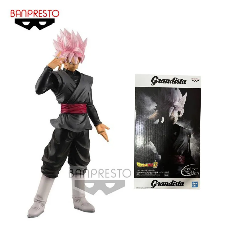 

Original Stock BANPRESTO Grandista Resolution of Soldiers Goku Black Zamasu Dragon Ball Super PVC Action Figure Anime Model Toys