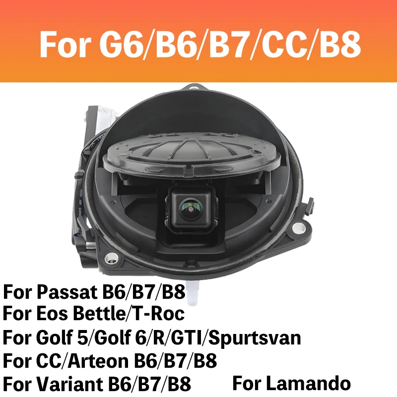 

170 ° HD AHD 1080P Flip Emblem Резервная камера заднего вида для VW Golf Polo 6R 6C CC Beetle Magotan B6 B7 B8 EOS T-roc Passat