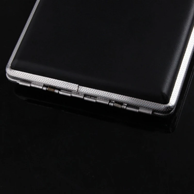 Кожаный чехол для сигар сигарет табака карманная коробка хранения 20 США | Дом и