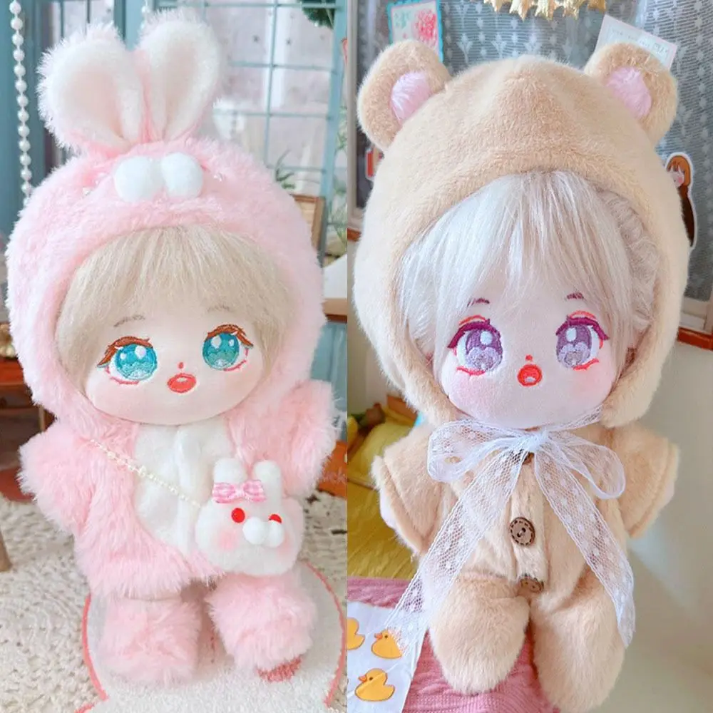 

Suit Idol Doll Outfit Toys Accessories Cotton Stuffed Dolls Doll Hoodies Doll Fur Coat 20cm Doll Clothes Doll Shorts