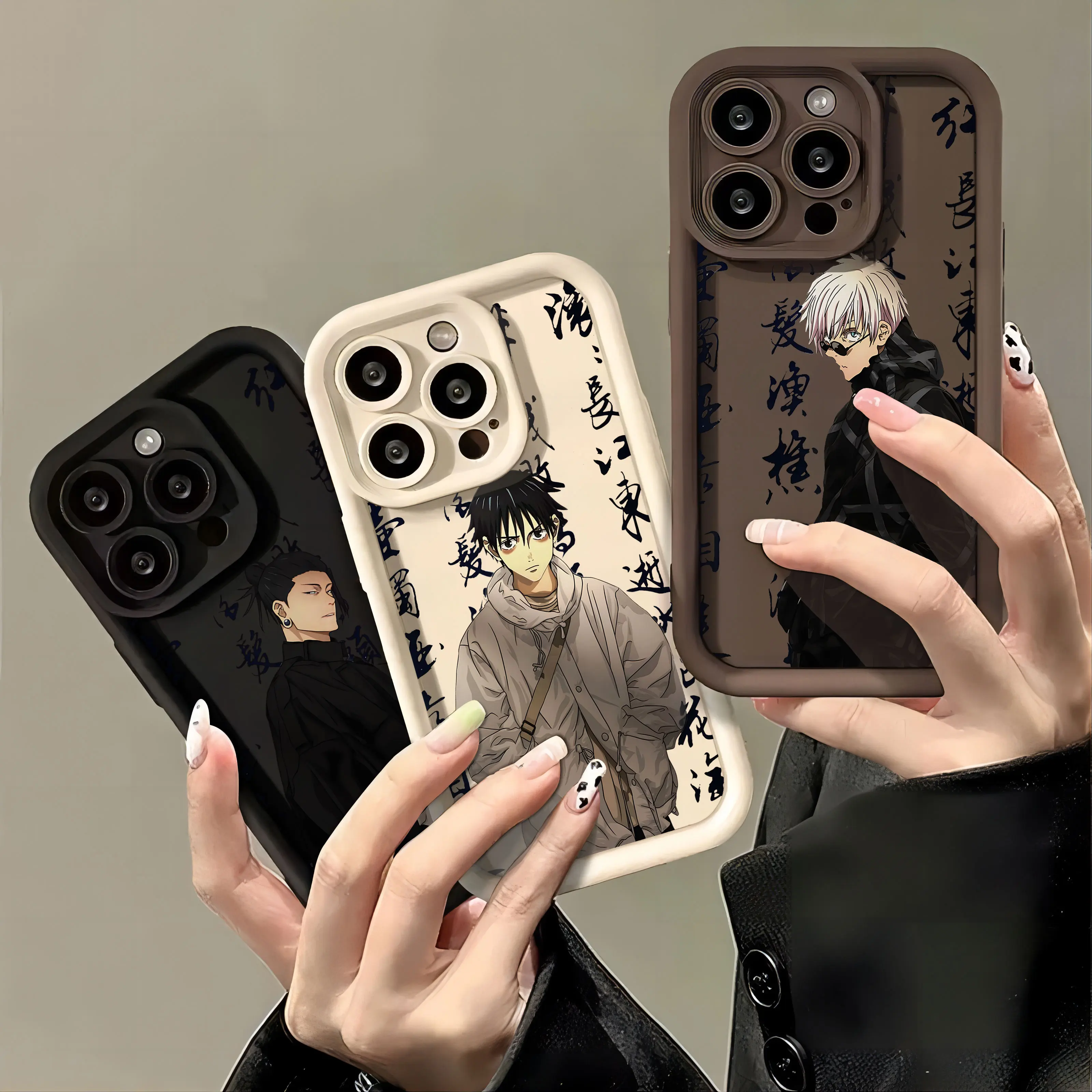 Крутой чехол с аниме юютсу для OPPO A5 A7 A16 A17 A38 A53 A54 A55 A58 A72 A74 A76 A78 A94 A98 4G