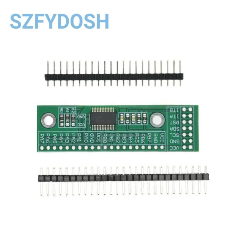 MCP23017 16 Бит I/O Плата расширения стандарта USB IIC I2C интерфейс к GIPO преобразователю 25mA1