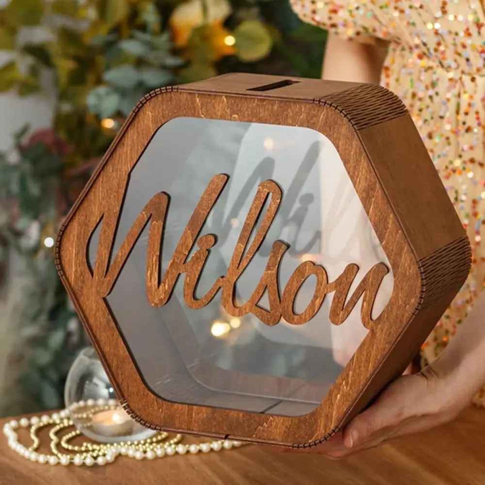 

Свадебные открытки, подарочные деревянные поздравительные фотообои для приема, Свадебный декор, визитная карточка, деревянная коробка