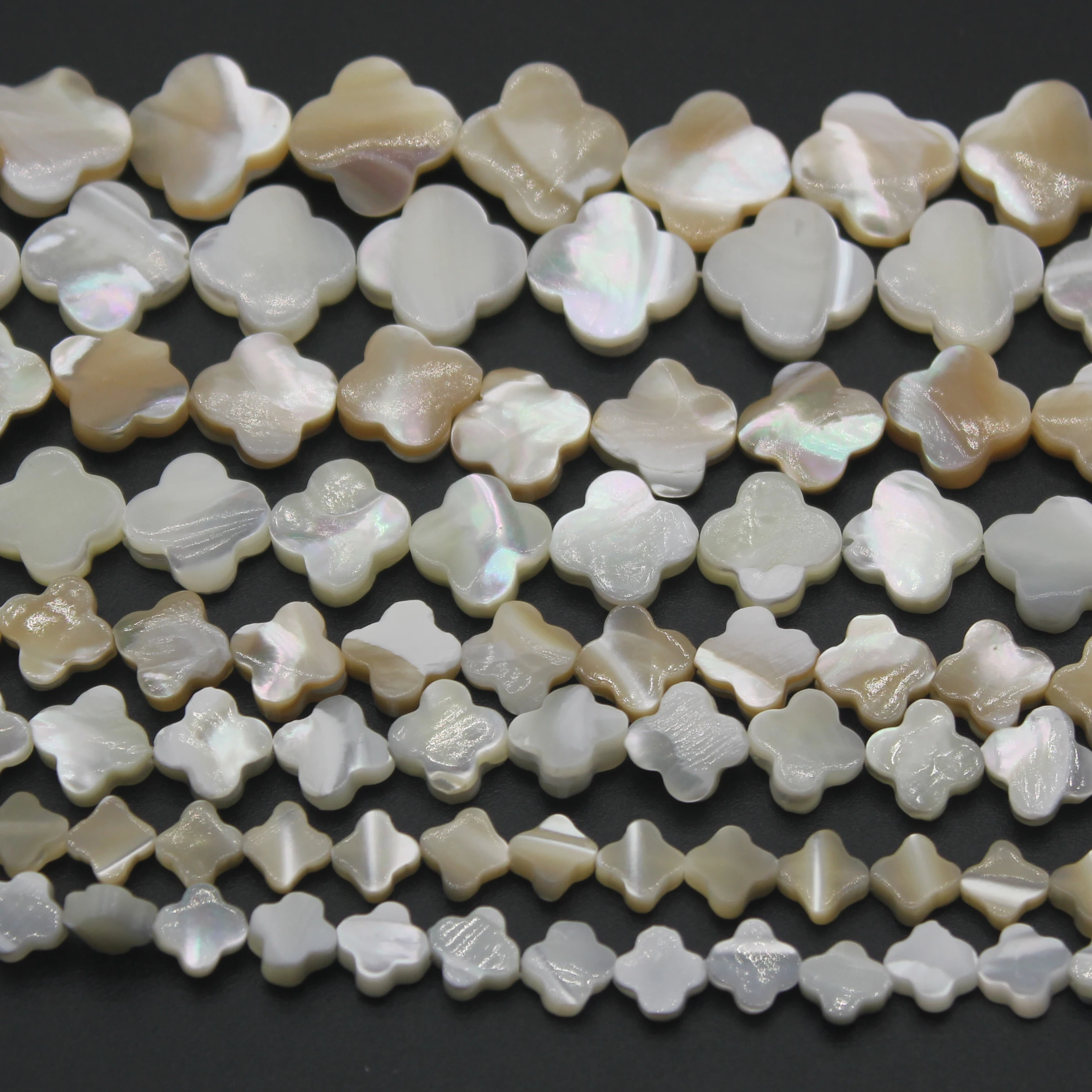 Бусина из перламутра, тройная, натуральная, морская вода, спейсер для изготовления украшений, для браслета, ручная работа