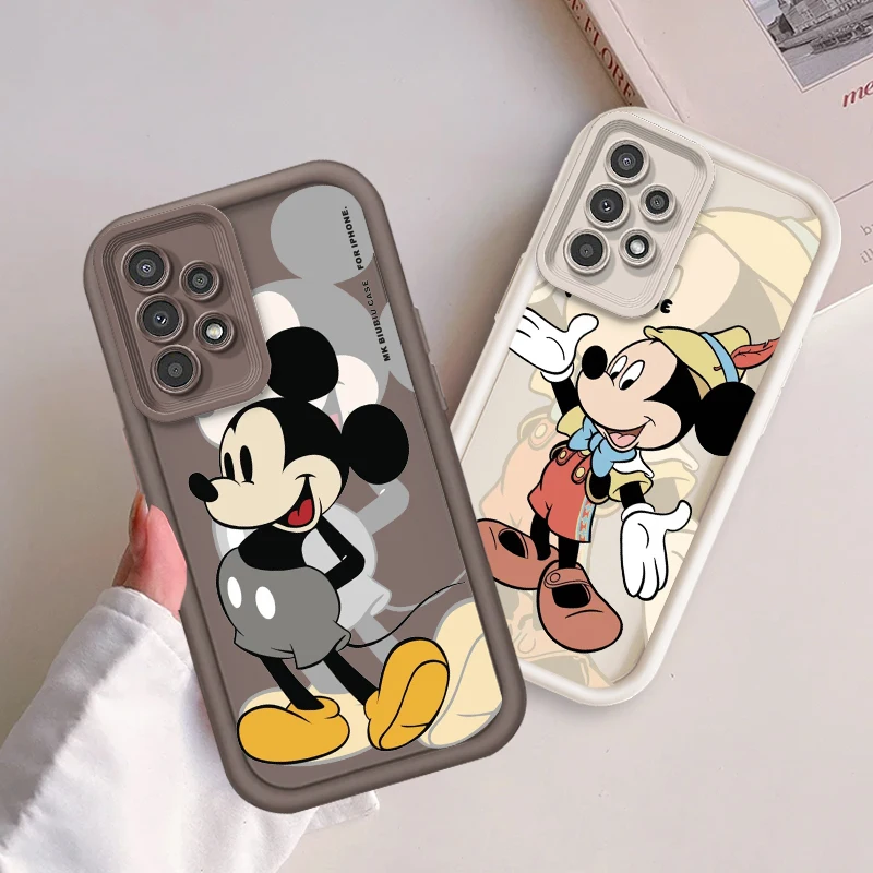 Чехол с изображением Минни Мауса Для Samsung A73 A71 A54 A53 A52 A51 A33 A32 A21S A14 A13 A12 A03 A04 A05