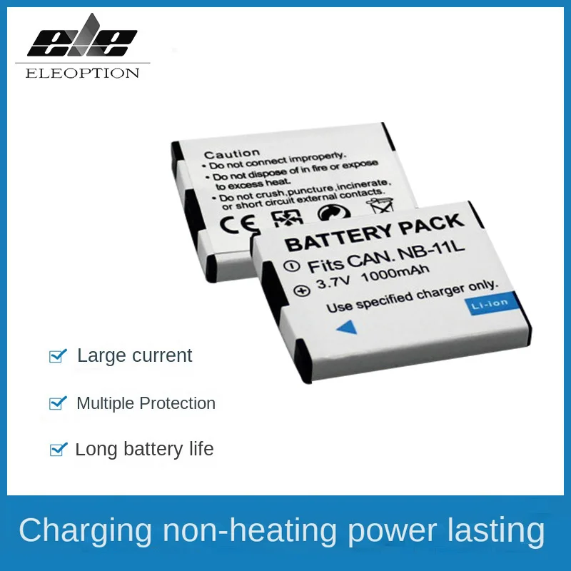 Аккумулятор для Canon A2600 A3500 A4000IS IXUS 1000 125 132 140 240 245 265 HS, 155 мАч