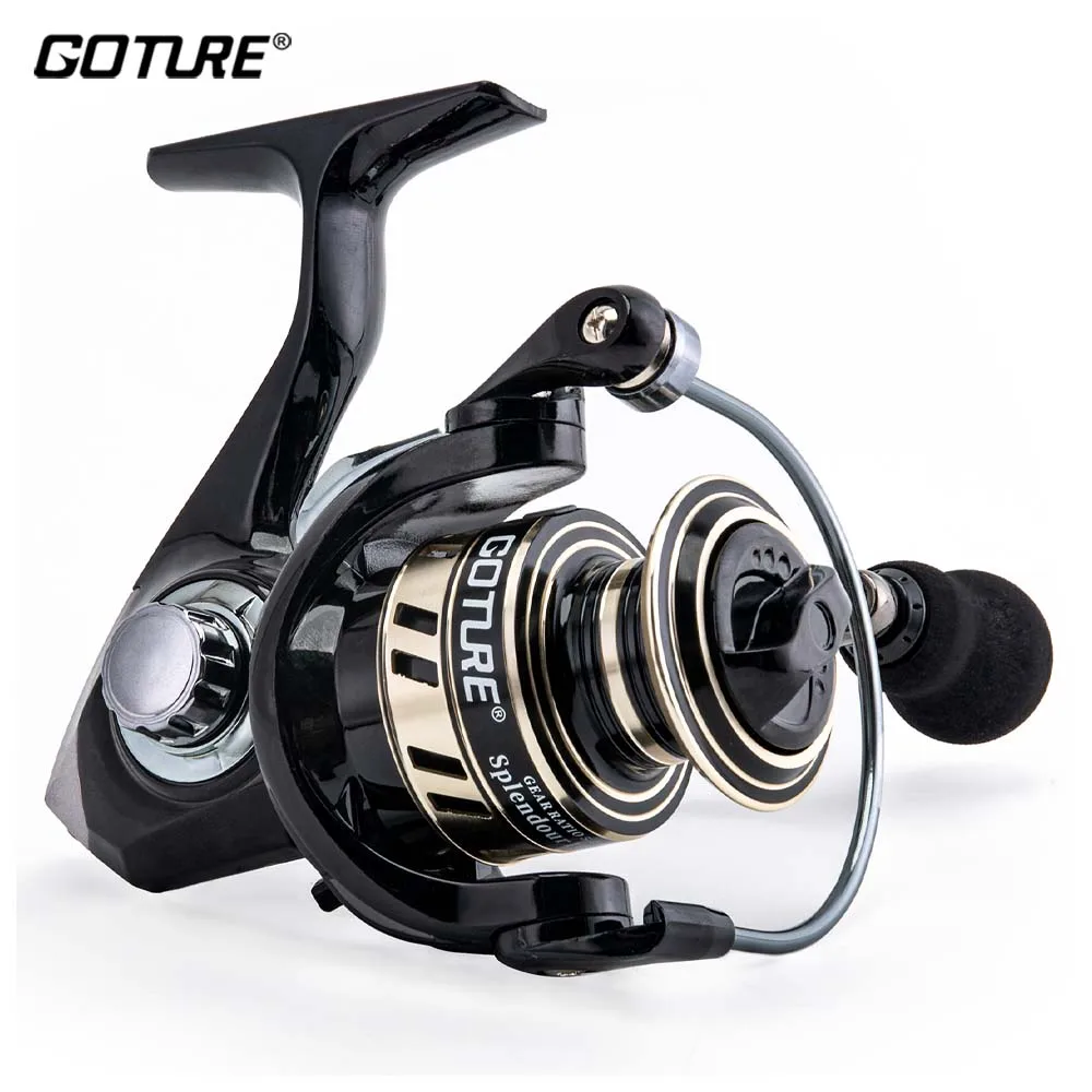 Goture Spinning Fishing Reel 1000-6000 Series Gear Ratio 5.2:1 Ultralight Carp Reel for Bass Pike Fishing Tackle