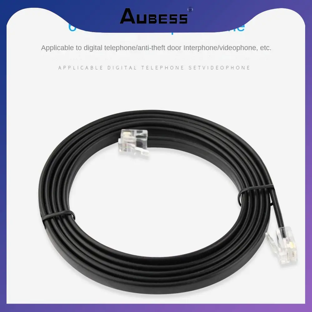 

Six-core Telephone Line Small Attenuation Not Easy To Break Pure Copper Telephone Line Easy Storage Oxygen-free Copper Core Pvc